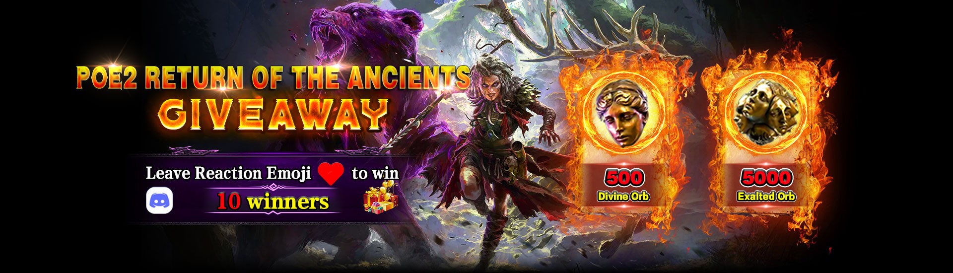 PATH OF EXILE 2 : RETURN OF THE ANCIENTS Giveaway