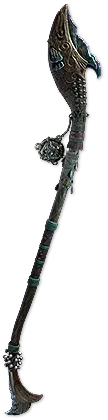 Matsya Crescent Quarterstaff
