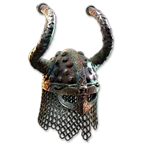 Horns of Bynden Rusted Greathelm