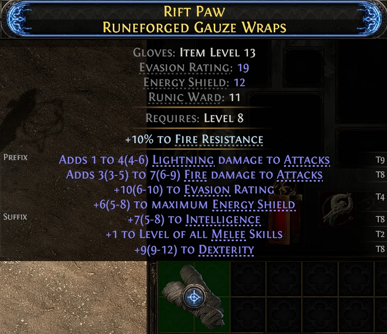 RIFT PAW RUNEFORGED GAUZE WRAPS