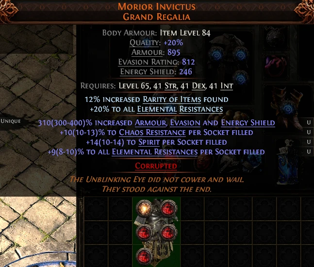 MORIOR INVICTUS GRAND REGALIA