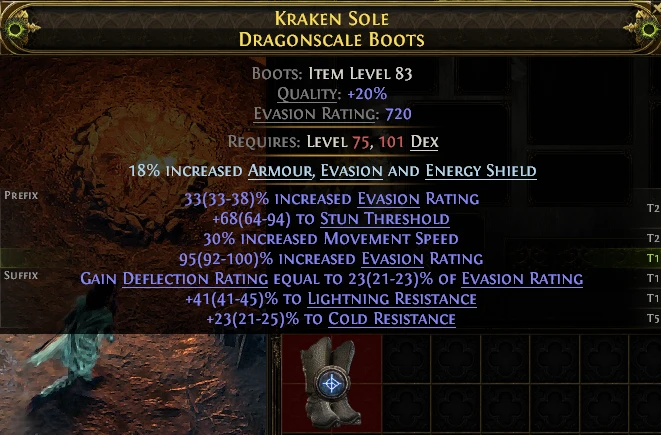 KRAKEN SOLE DRAGONSCALE BOOTS