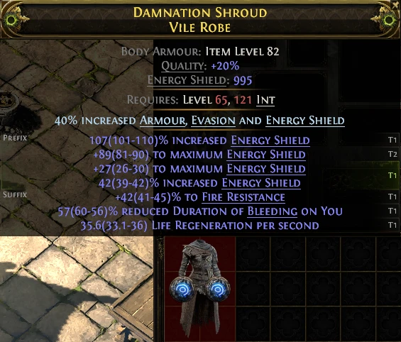 DAMNATION SHROUD VILE ROBE