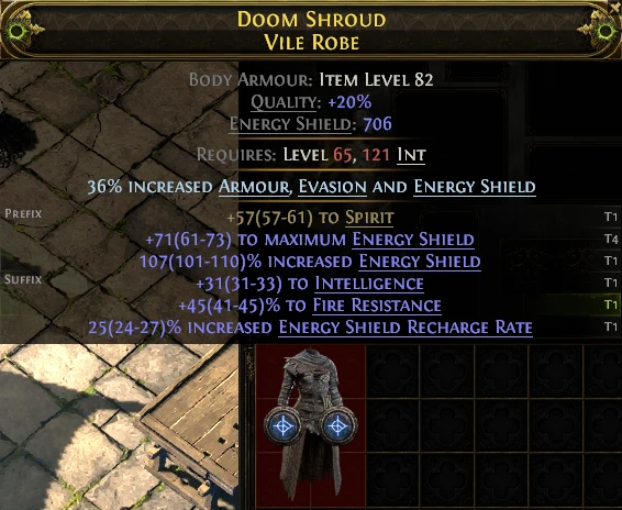 DOOM SHROUD VILE ROBE