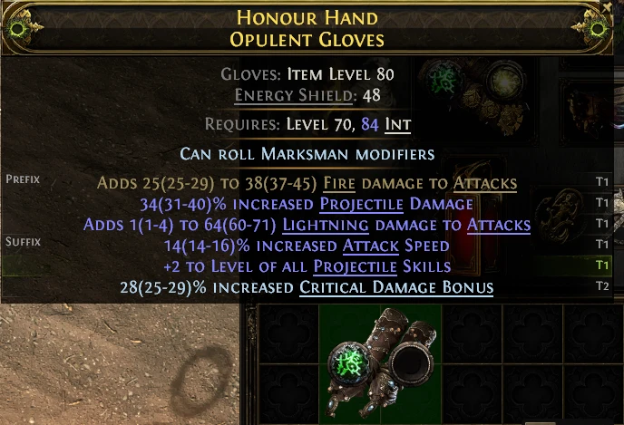 HONOUR HAND OPULENT GLOVES
