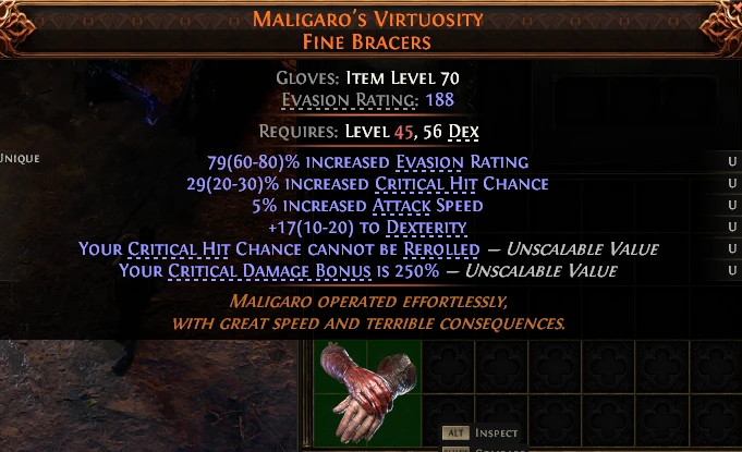 MALIGARO'S VIRTUOSITY FINE BRACERS