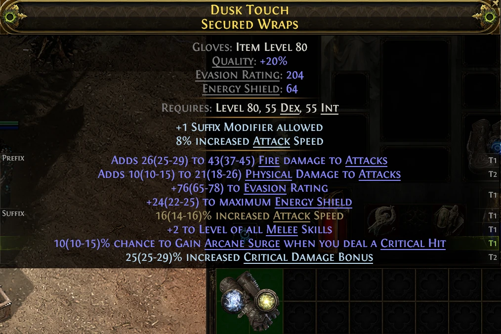 DUSK TOUCH SECURED WRAPS