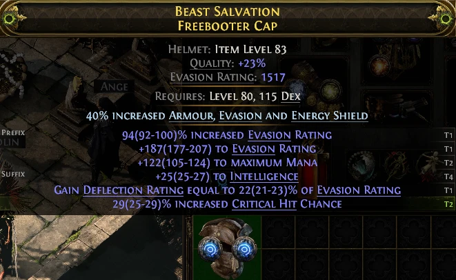 BEAST SALVATION FREEBOOTER CAP