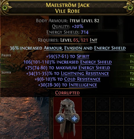 MAELSTRÖM JACK VILE ROBE