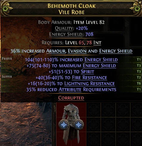 BEHEMOTH CLOAK VILE ROBE